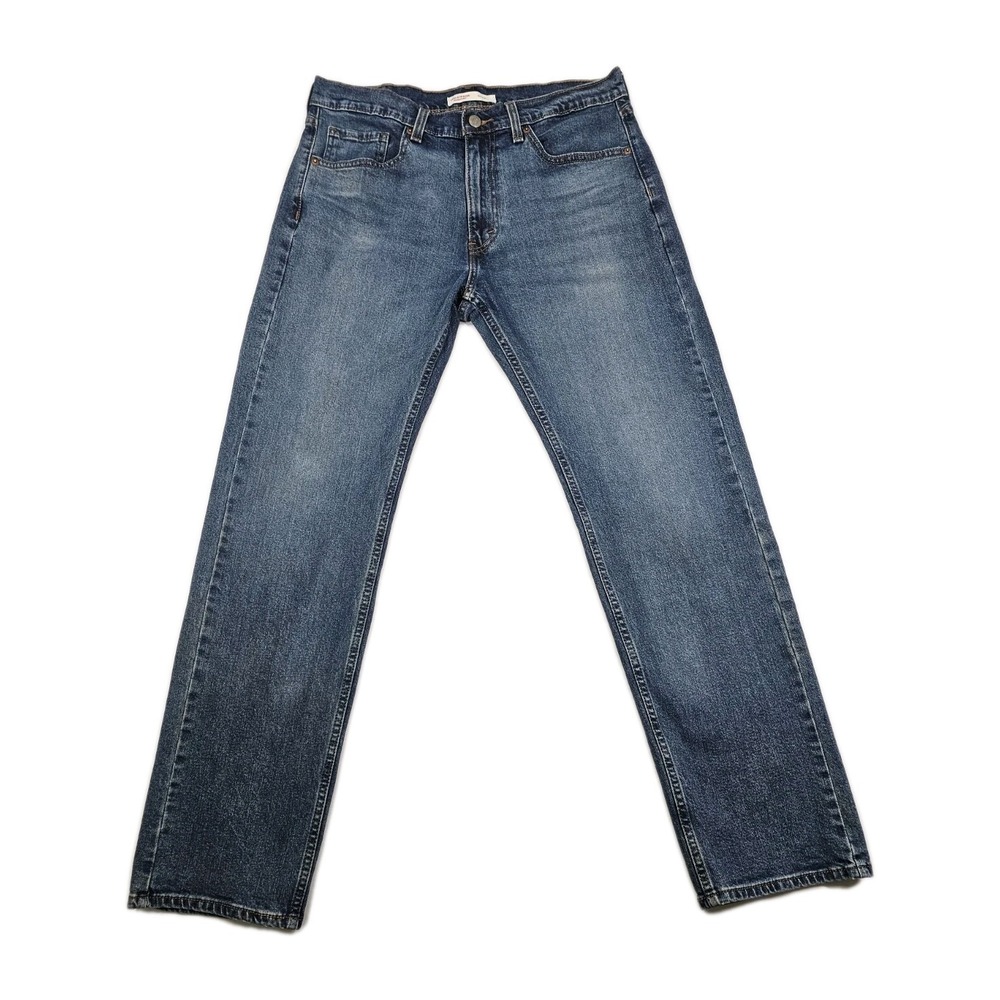 Levi's Strauss Signature Regular Fit Classic Straight Leg Men 32 x 32 Blue Jeans